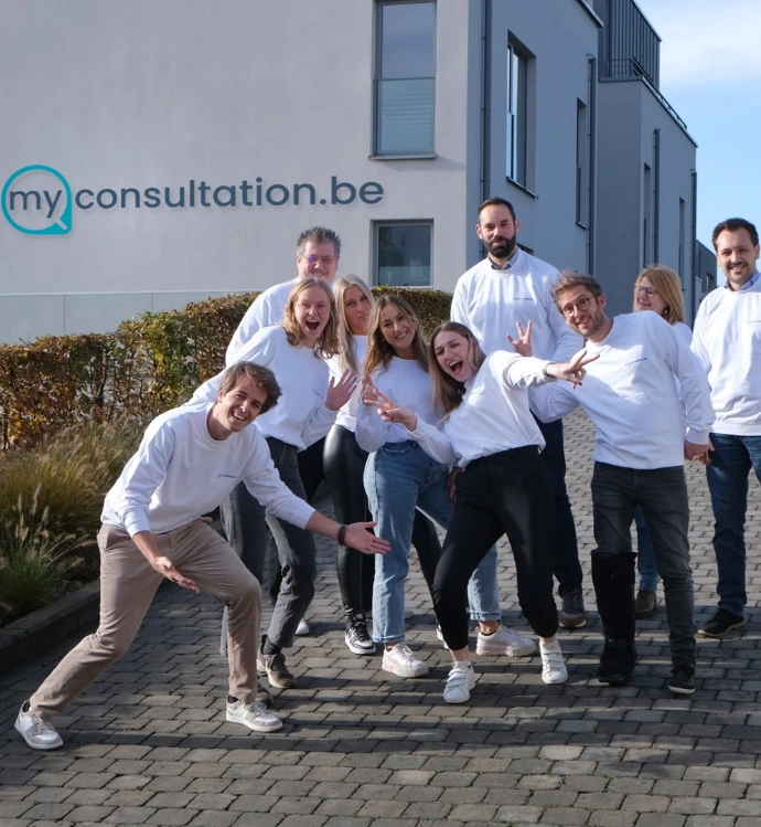 Equipe logiciel Myconsultation Belgique